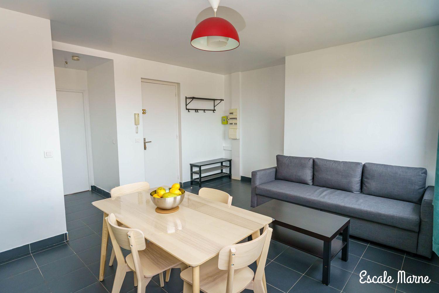 Escale-Marne Fr - 202 - Free Parking - Free Luggage Storage - All Equipped - Linen Included - Washing Machine - 10Mn Walk Metro 8 - Rer A - Panoramic View - From 1 To 14 Guests ميزو الفورْ المظهر الخارجي الصورة